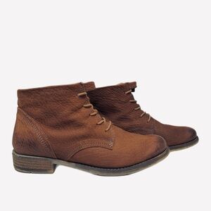 Josef Seibel Sienna 03 Nubuck Leather Lace Up Boots Size EU 37